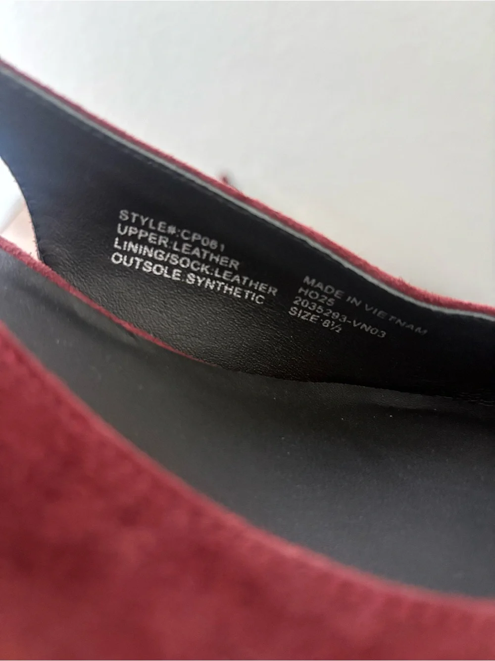 J. Crew Burgundy Suede Slingback Pumps with Silver Cap Toe